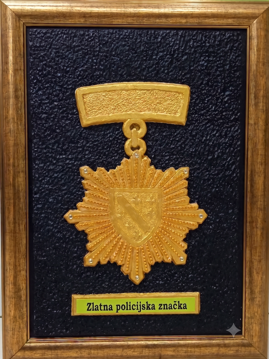 Zlatna policijska značka